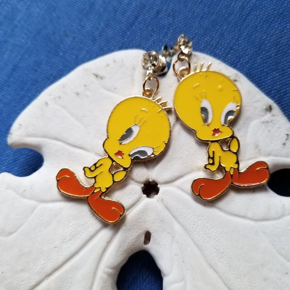 Tweety Bird Earrings - NWOT - Picture 5 of 5